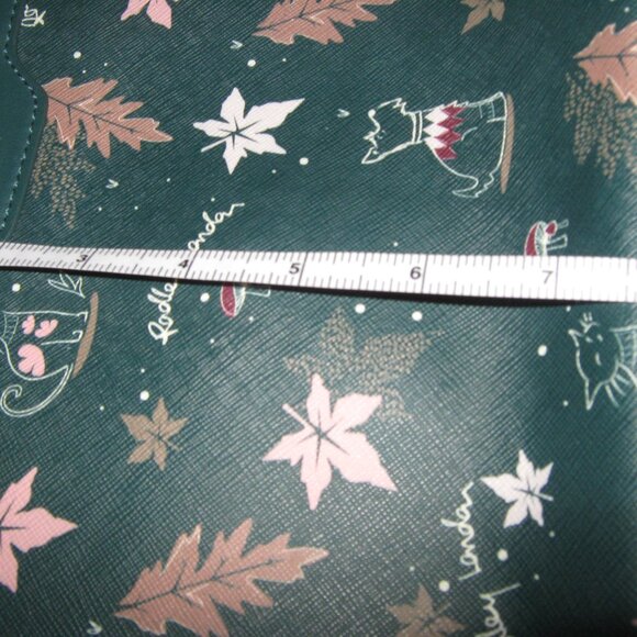 Like New Radley London Forest Friends (Green) Ziptop Crossbody Bag - Picture 13 of 14
